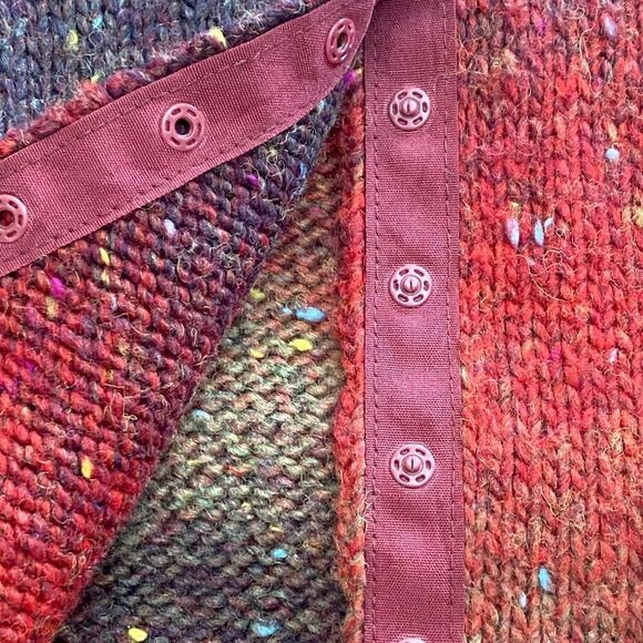 Vintage Dpam Wool Sweater Coat 23-24 Months Made in France - Picture 4 of 6